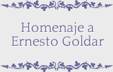Homenaje a Hernesto Goldar